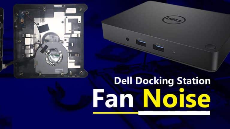 dell docking station fan noise